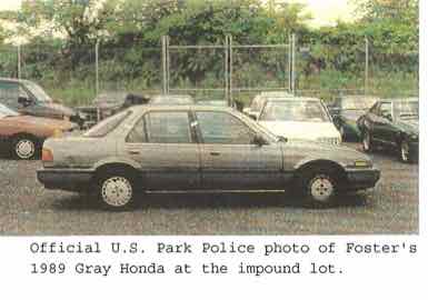 Vince Foster family's Honda 